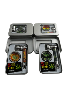 SET PIPA PICADOR LATA C/REJILLA