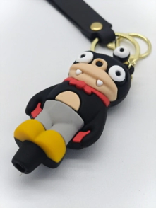 LLAVERO PIPA DE SILICONA PERSONAJES