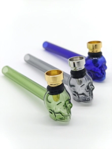 PIPA DE VIDRIO CALAVERA