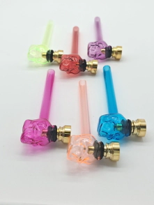 PIPA DE VIDRIO CRANEO FLUORESCENTE