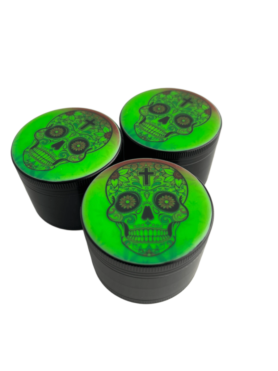 PICADOR METAL FOSFORESCENTE CALAVERA 4 PARTES
