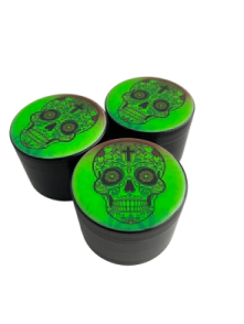 PICADOR METAL FOSFORESCENTE CALAVERA 4 PARTES