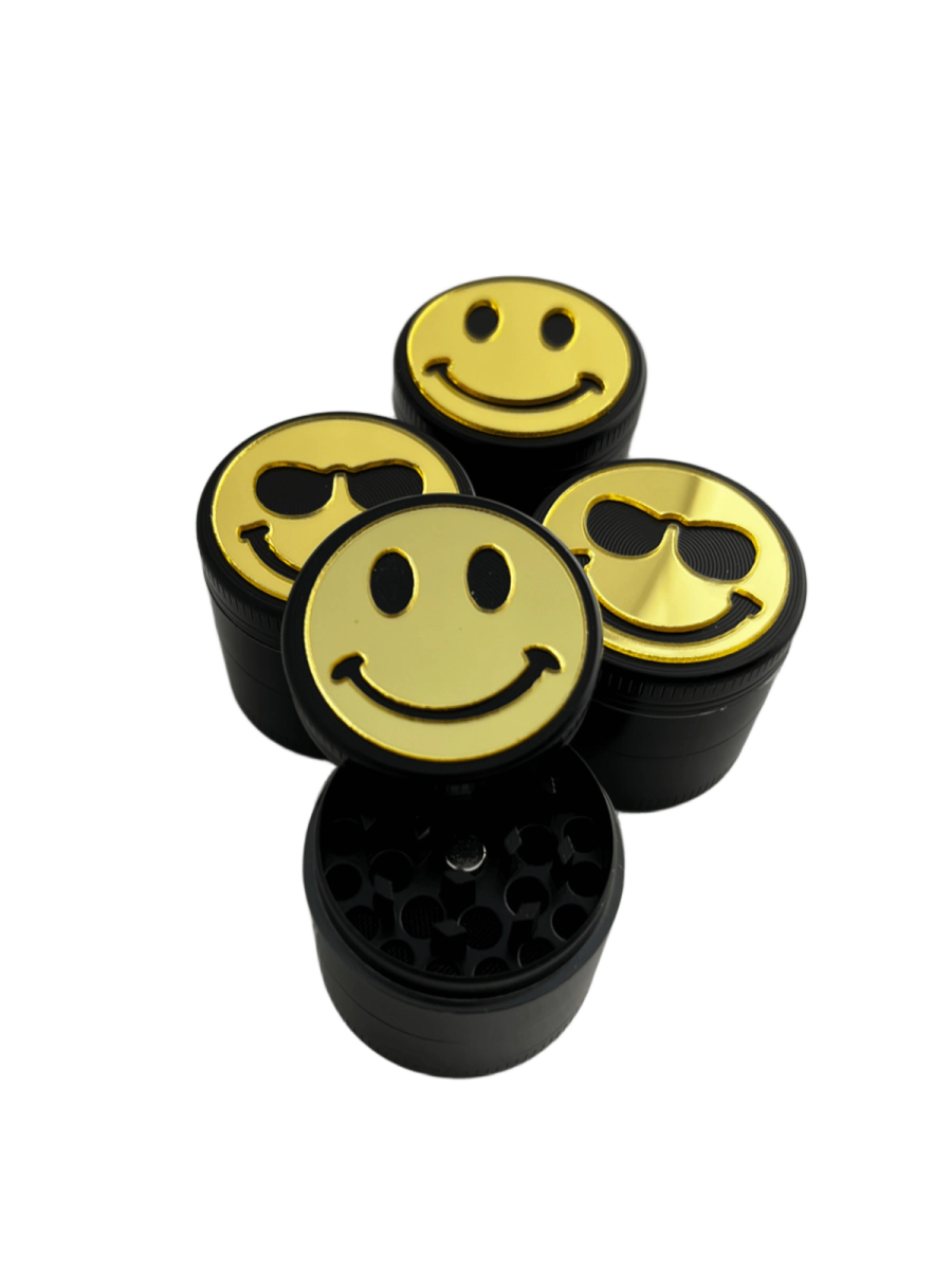 PICADOR METAL NEGRO SMILE CHICO 4 PARTES