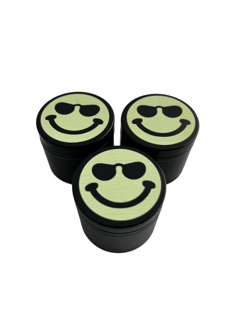 PICADOR METAL NEGRO SMILE MEDIANO 4 PARTES