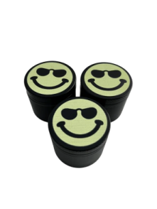 PICADOR METAL NEGRO SMILE MEDIANO 4 PARTES