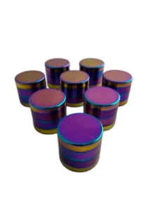 PICADOR METAL TORNASOLADO CHICO 4 PARTES